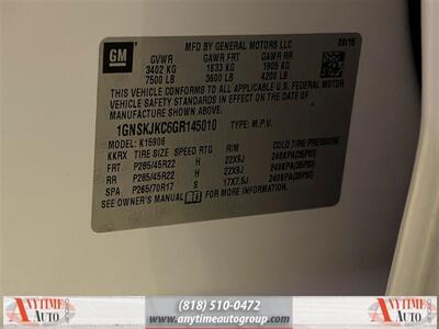 2016 Chevrolet Suburban LTZ - Photo 33 - Sherman Oaks, CA 91403-1701