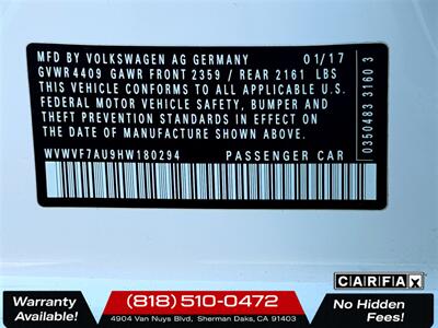 2017 Volkswagen Golf R 4Motion - Photo 27 - Sherman Oaks, CA 91403-1701
