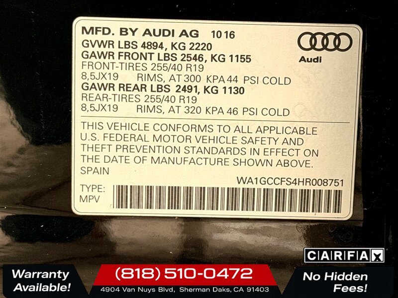 2017 Audi Q3 2.0T quattro Prestige - Photo 34 - Sherman Oaks, CA 91403-1701