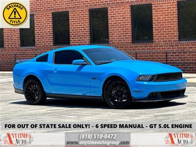 2011 Ford Mustang GT Premium   - Photo 1 - Sherman Oaks, CA 91403-1701