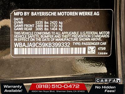 2019 BMW 530e iPerformance   - Photo 25 - Sherman Oaks, CA 91403-1701