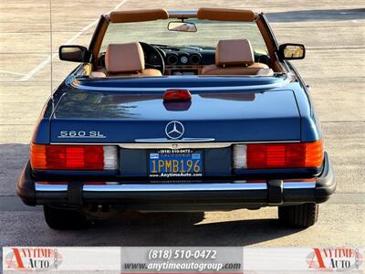 1986 Mercedes-Benz 560 SL   - Photo 44 - Sherman Oaks, CA 91403-1701