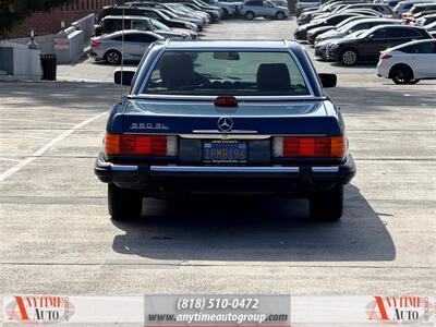 1986 Mercedes-Benz 560 SL   - Photo 6 - Sherman Oaks, CA 91403-1701