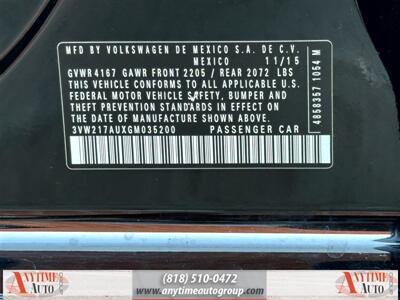 2016 Volkswagen Golf TSI SE   - Photo 29 - Sherman Oaks, CA 91403-1701