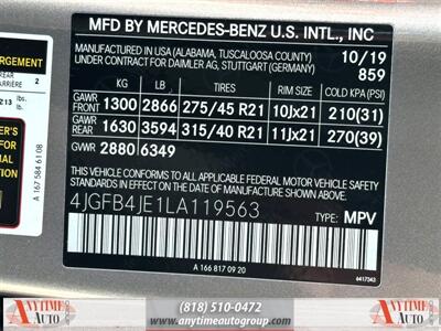 2020 Mercedes-Benz GLE 350   - Photo 37 - Sherman Oaks, CA 91403-1701