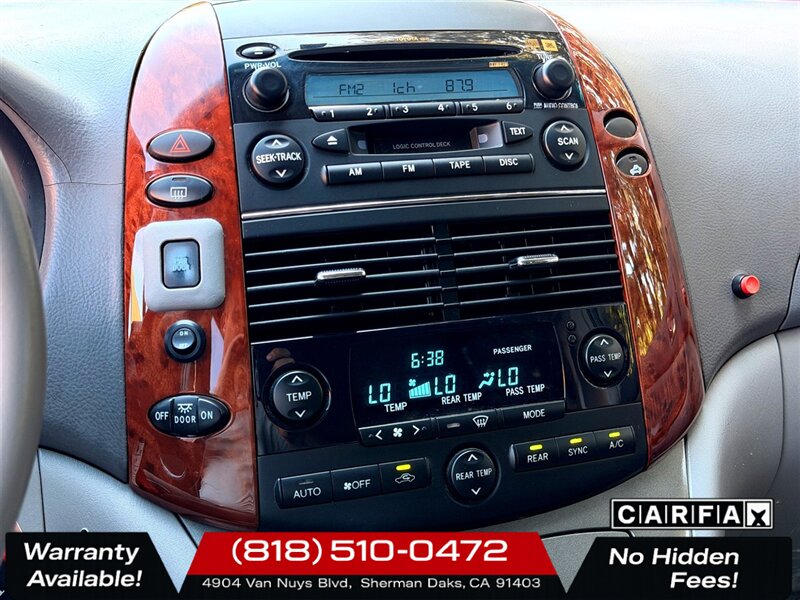 2004 Toyota Sienna XLE 7 Passenger Wheelchair Van - Photo 15 - Sherman Oaks, CA 91403-1701