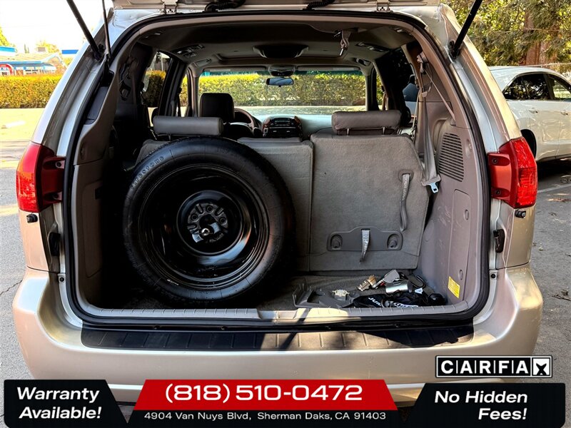 2004 Toyota Sienna XLE 7 Passenger Wheelchair Van - Photo 23 - Sherman Oaks, CA 91403-1701