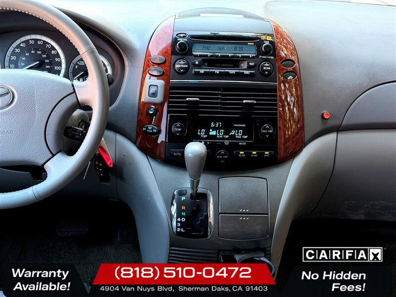 2004 Toyota Sienna XLE 7 Passenger Wheelchair Van - Photo 12 - Sherman Oaks, CA 91403-1701