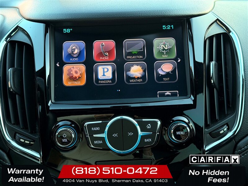 2016 Chevrolet Cruze Premier   - Photo 19 - Sherman Oaks, CA 91403-1701