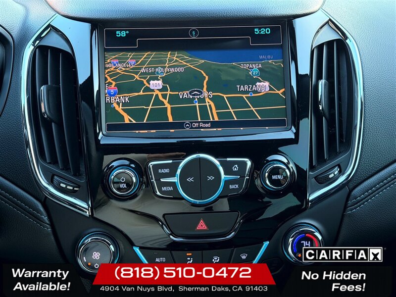 2016 Chevrolet Cruze Premier   - Photo 17 - Sherman Oaks, CA 91403-1701