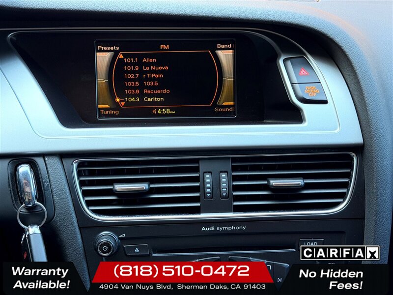 2009 Audi A4 2.0T quattro Premium Plus   - Photo 17 - Sherman Oaks, CA 91403-1701