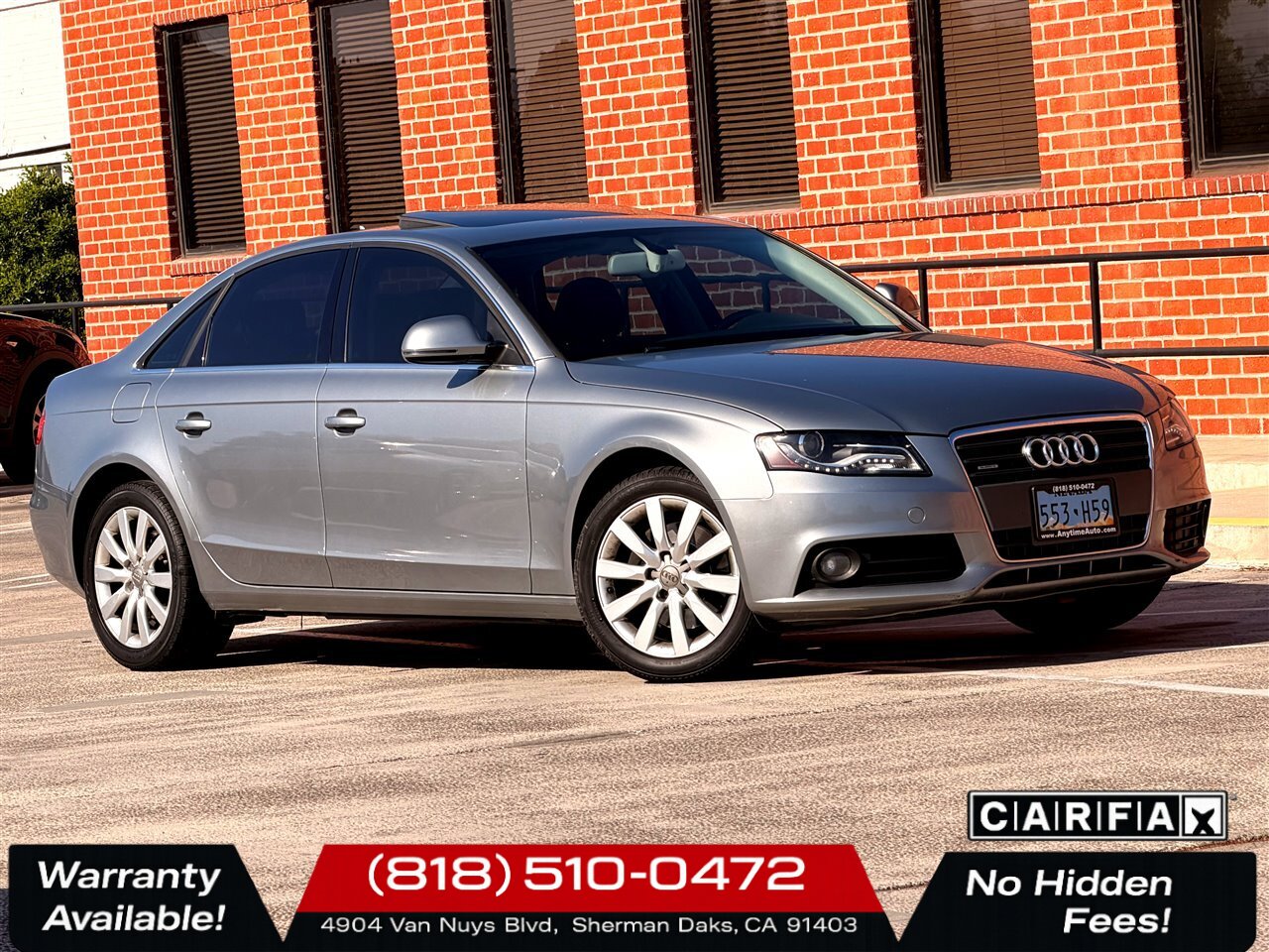 2009 Audi A4 2.0T quattro Premium Plus   - Photo 1 - Sherman Oaks, CA 91403-1701