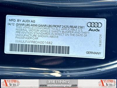 2013 Audi A5 2.0T Premium Plus quattro   - Photo 27 - Sherman Oaks, CA 91403-1701
