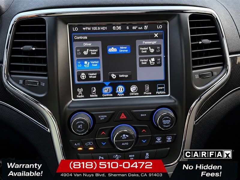 2015 Jeep Grand Cherokee SRT   - Photo 18 - Sherman Oaks, CA 91403-1701