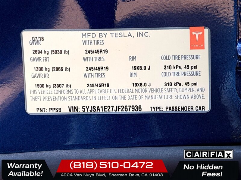2018 Tesla Model S 100D - Photo 31 - Sherman Oaks, CA 91403-1701