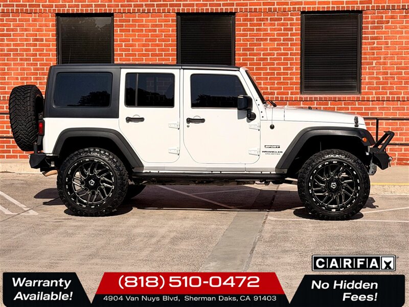 2016 Jeep Wrangler Unlimited Sport S   - Photo 8 - Sherman Oaks, CA 91403-1701