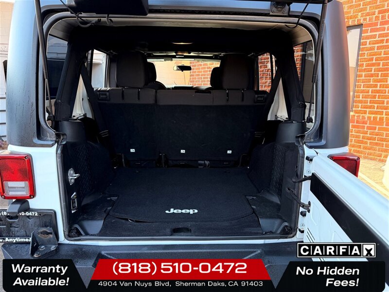 2016 Jeep Wrangler Unlimited Sport S   - Photo 20 - Sherman Oaks, CA 91403-1701