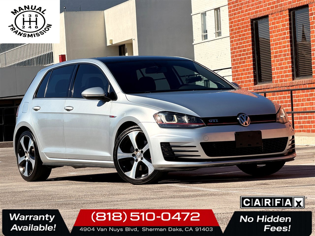 2016 Volkswagen Golf GTI SE   - Photo 1 - Sherman Oaks, CA 91403-1701