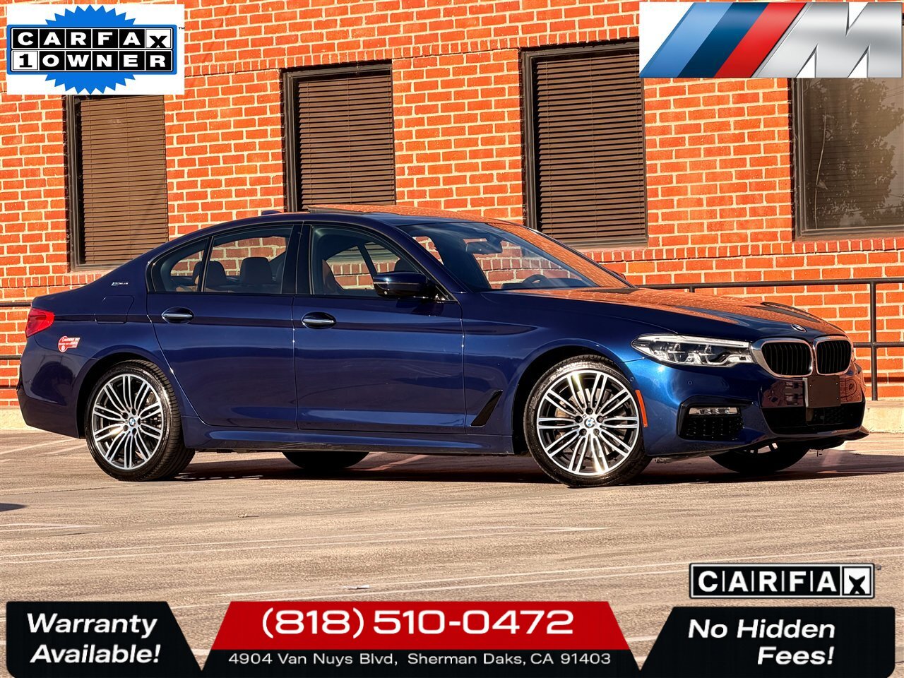 2018 BMW 530e iPerformance   - Photo 1 - Sherman Oaks, CA 91403-1701