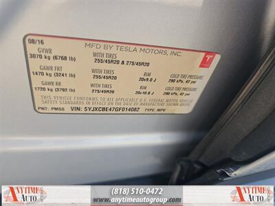 2016 Tesla Model X P90D   - Photo 21 - Sherman Oaks, CA 91403-1701