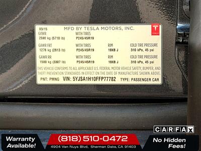 2015 Tesla Model S 85 - Photo 31 - Sherman Oaks, CA 91403-1701