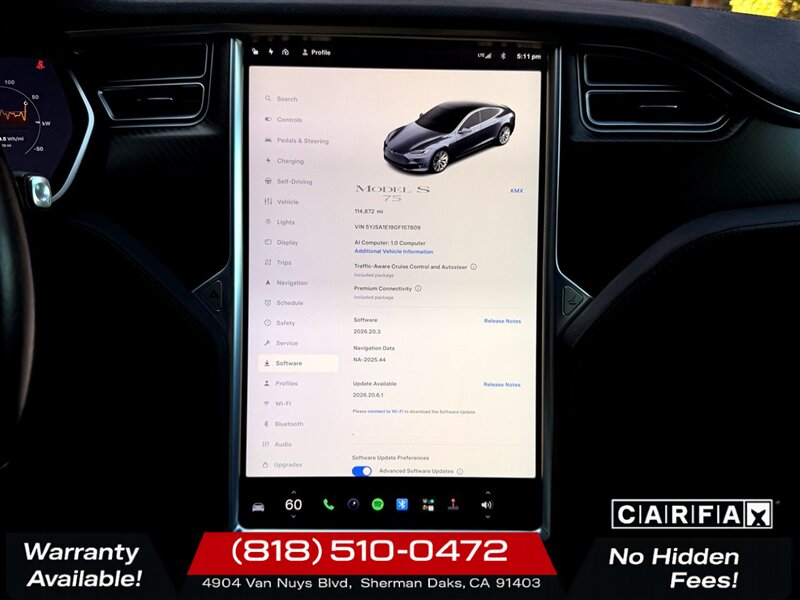 2016 Tesla Model S 75   - Photo 19 - Sherman Oaks, CA 91403-1701