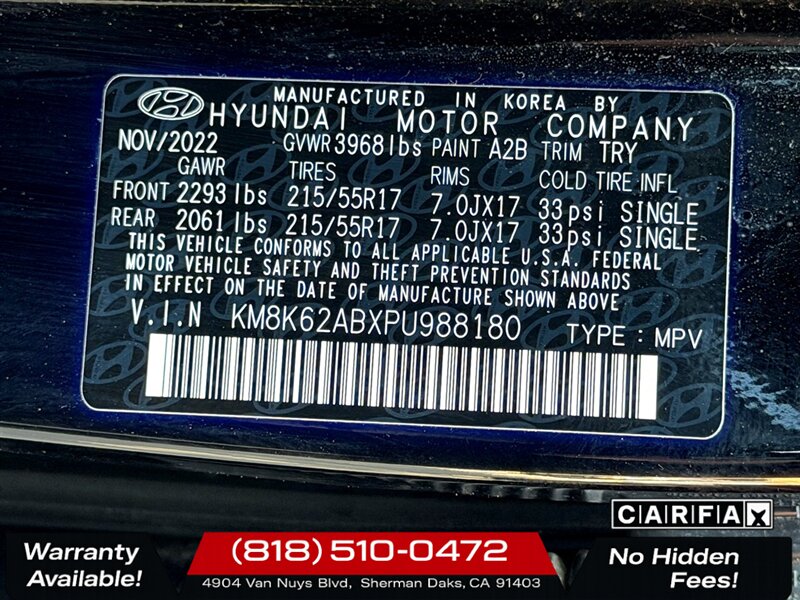 2023 Hyundai KONA SEL - Photo 29 - Sherman Oaks, CA 91403-1701