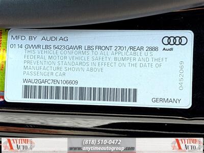 2014 Audi A7 3.0T Premium Plus quattro   - Photo 30 - Sherman Oaks, CA 91403-1701