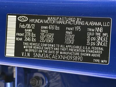 2022 Hyundai TUCSON SE - Photo 31 - Sherman Oaks, CA 91403-1701