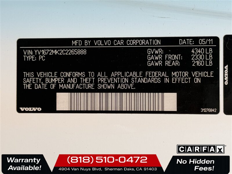 2012 Volvo C30 T5 - Photo 27 - Sherman Oaks, CA 91403-1701
