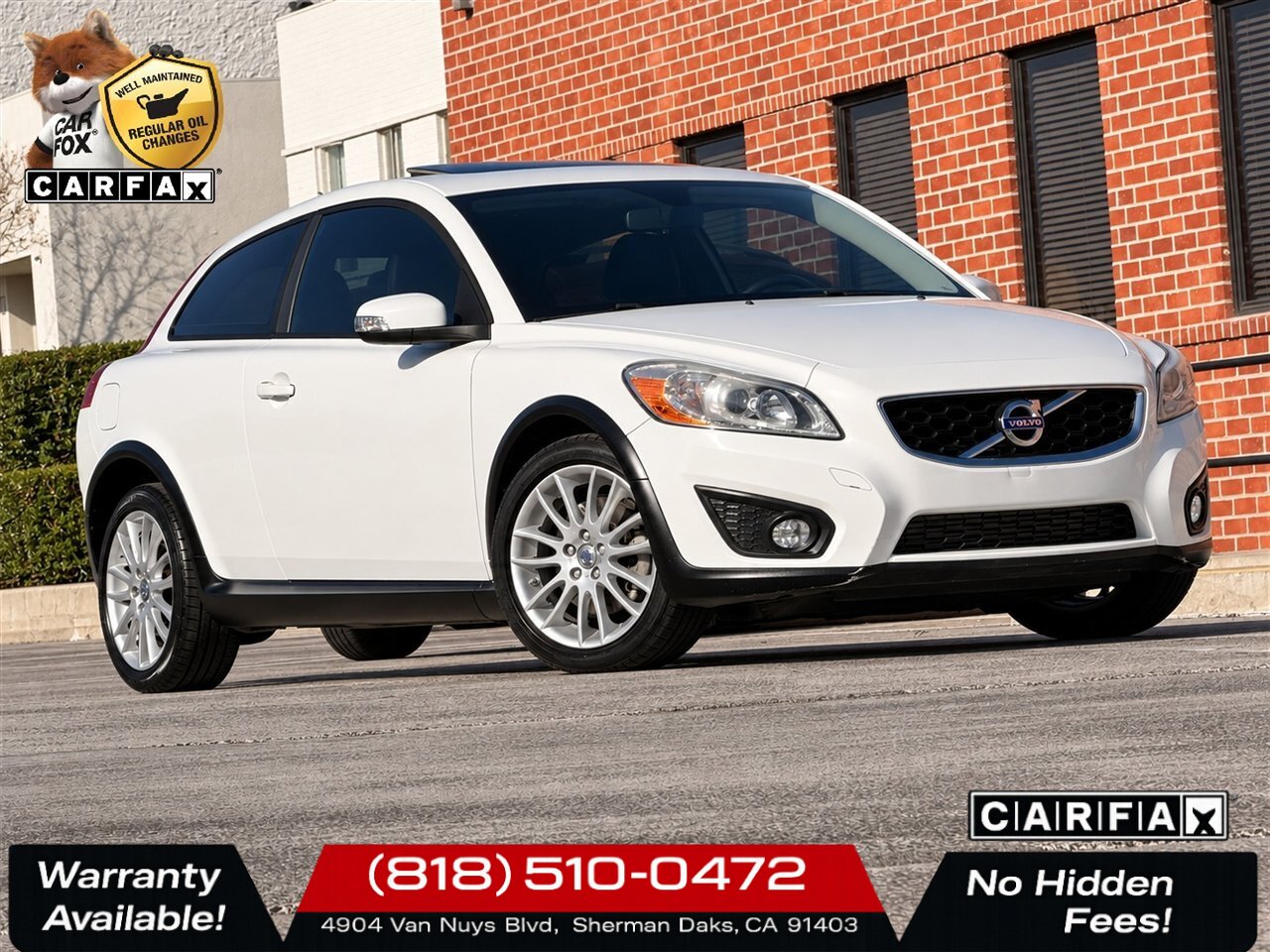 2012 Volvo C30 T5   - Photo 1 - Sherman Oaks, CA 91403-1701