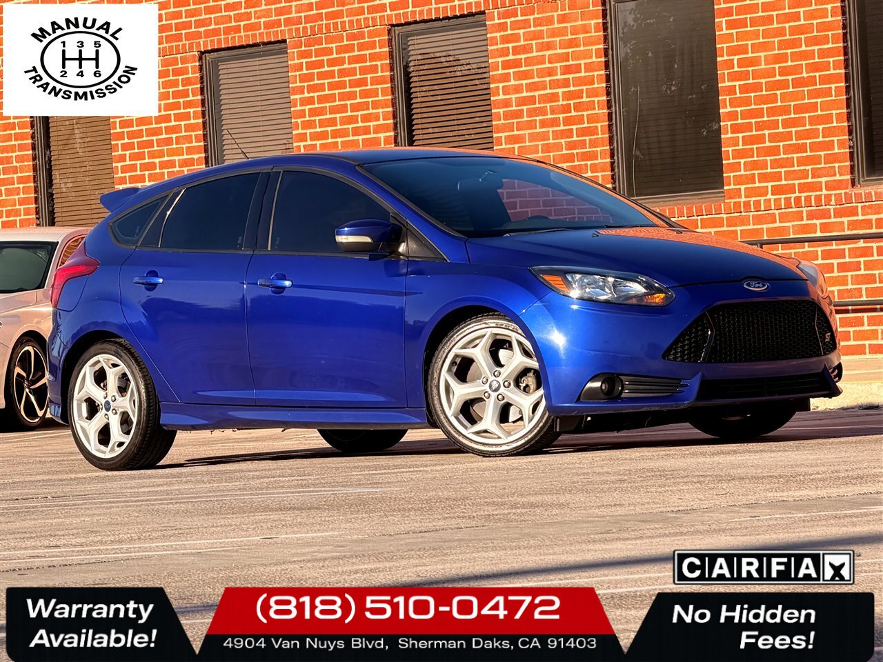 2014 Ford Focus ST   - Photo 1 - Sherman Oaks, CA 91403-1701