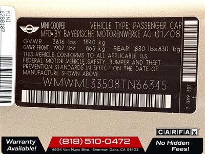 2008 MINI Cooper Clubman - Photo 25 - Sherman Oaks, CA 91403-1701