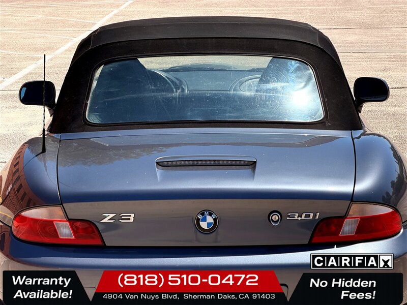 2001 BMW Z3 3.0i   - Photo 12 - Sherman Oaks, CA 91403-1701