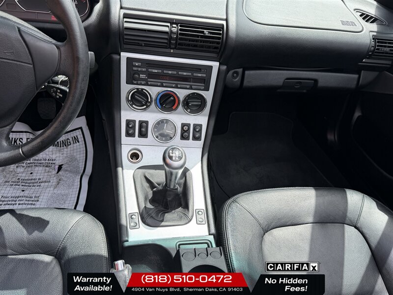 2001 BMW Z3 3.0i   - Photo 9 - Sherman Oaks, CA 91403-1701