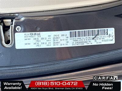 2016 Dodge Grand Caravan SE Plus - Photo 24 - Sherman Oaks, CA 91403-1701