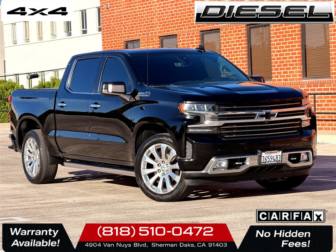 2020 Chevrolet Silverado 1500 High Country   - Photo 1 - Sherman Oaks, CA 91403-1701