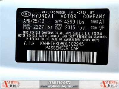 2013 Hyundai Genesis Coupe 2.0T R-Spec   - Photo 29 - Sherman Oaks, CA 91403-1701