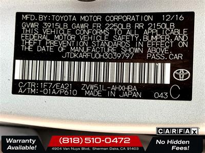 2017 Toyota Prius Three Touring   - Photo 25 - Sherman Oaks, CA 91403-1701