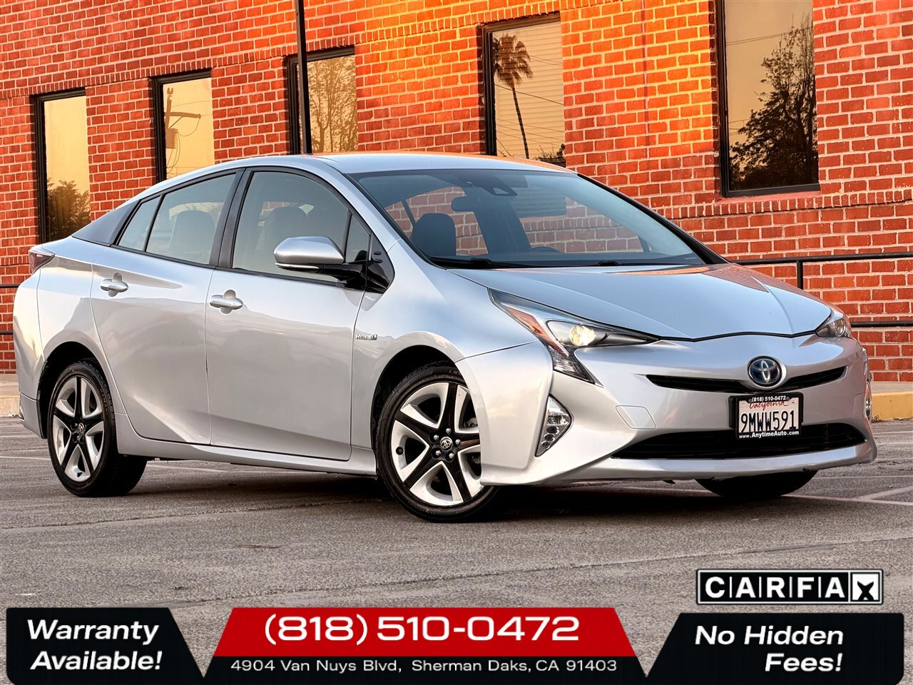 2017 Toyota Prius Three Touring   - Photo 1 - Sherman Oaks, CA 91403-1701