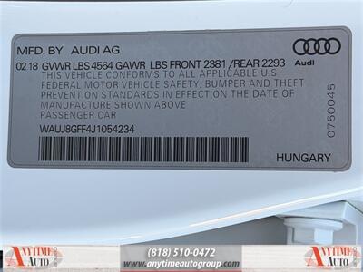 2018 Audi A3 2.0T Premium Plus quattro - Photo 29 - Sherman Oaks, CA 91403-1701