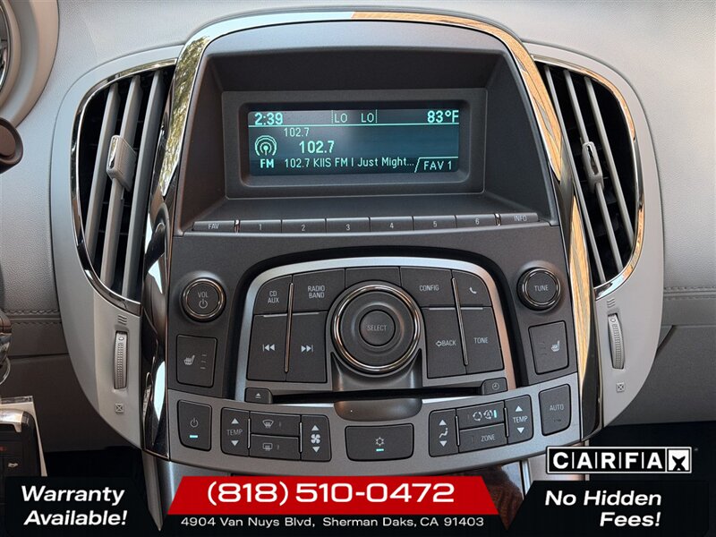 2012 Buick LaCrosse Premium 1 - Photo 16 - Sherman Oaks, CA 91403-1701