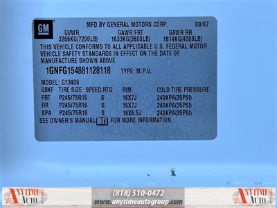 2008 Chevrolet Express LS 1500   - Photo 31 - Sherman Oaks, CA 91403-1701