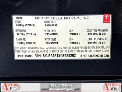 2016 Tesla Model S 75   - Photo 28 - Sherman Oaks, CA 91403-1701
