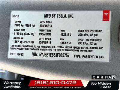 2018 Tesla Model 3 Long Range - Photo 31 - Sherman Oaks, CA 91403-1701