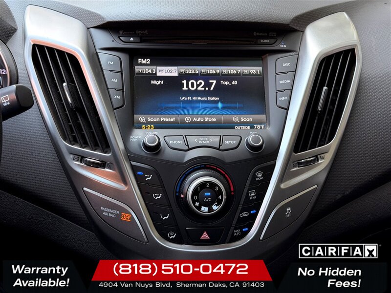 2013 Hyundai VELOSTER   - Photo 14 - Sherman Oaks, CA 91403-1701