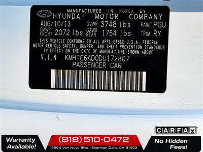 2013 Hyundai VELOSTER   - Photo 20 - Sherman Oaks, CA 91403-1701