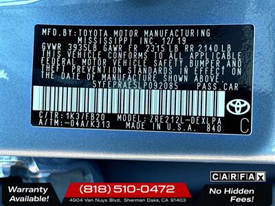 2020 Toyota Corolla LE - Photo 28 - Sherman Oaks, CA 91403-1701