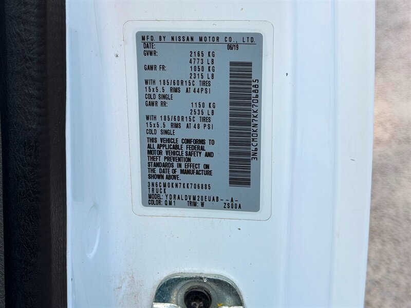 2019 Nissan NV200 S   - Photo 23 - Sherman Oaks, CA 91403-1701