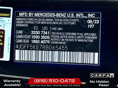2024 Mercedes-Benz GLS GLS 450 - Photo 34 - Sherman Oaks, CA 91403-1701